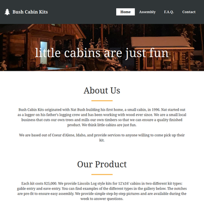 Landing Page